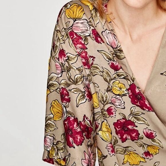 Zara Kimono & Shorts Matching Set Size S • BLOGGER FAVORITE • - Picture 3 of 16